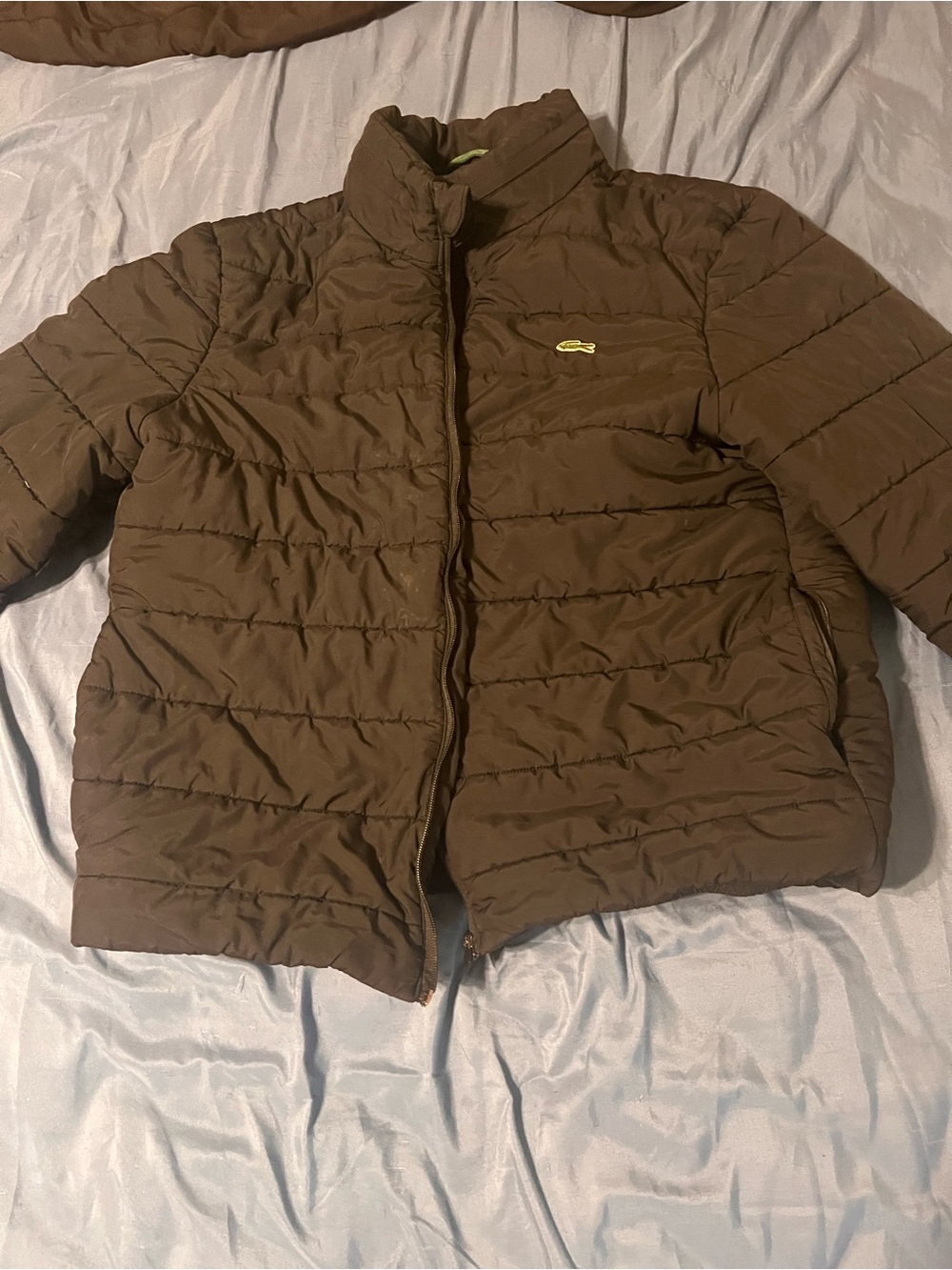 Lacoste Men’s Black Puffer Jacket L